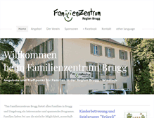 Tablet Screenshot of familienzentrum-brugg.ch